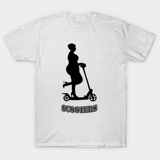 Scooters T-Shirt by Astrablink7